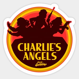 Charlie Angels Sticker